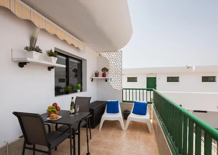 公寓 Home2book Cozy Helmut's Place Corralejo, Terrace *